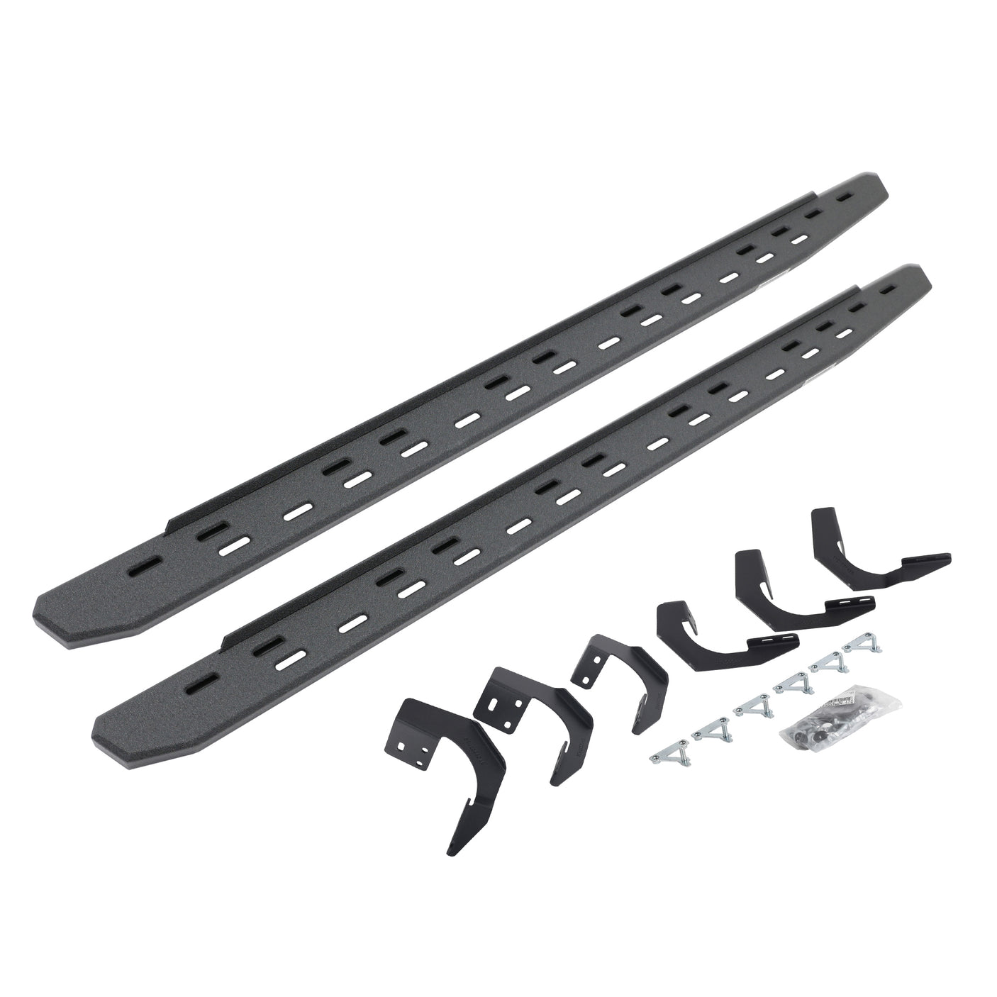 Go Rhino 69629980ST 2015-2023 Dodge Ram 1500 RB Series RB30 Slim Line Running Boards with Mounting Bracket Kit