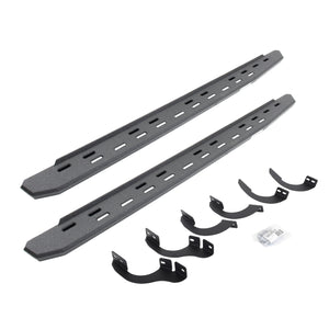 Go Rhino 69642568ST 2023 Toyota 4Runner 40th Anniversary Edition RB Series RB30 Slim Line Running Boards with Mounting Bracket Kit