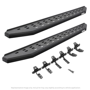 Go Rhino 69412973T 2021-2024 Ford Bronco RB Series RB20 Running Boards with Mounting Bracket Kit