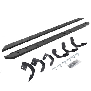 Go Rhino 63430687SPC 2019-2024 Dodge Ram 1500 RB Series RB10 Slim Line Running Boards with Mounting Bracket Kit