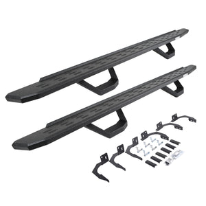 Go Rhino 6961068720T 2009-2014 Dodge Ram 1500 RB Series RB30 Running Boards with Mounting Brackets, 2 Pairs Drop Steps Kit