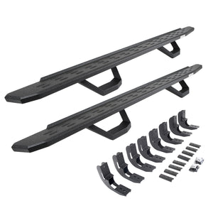 Go Rhino 6960488720T 2019-2024 Chevy Silverado 1500 RB Series RB30 Running Boards with Mounting Brackets, 2 Pairs Drop Steps Kit