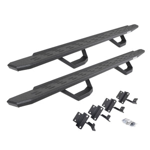 Go Rhino 6961778020T 2015-2023 Ford F150 Lariat RB Series RB30 Running Boards with Mounting Brackets, 2 Pairs Drop Steps Kit