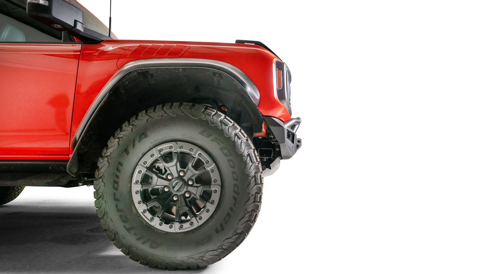 Fab Fours BR22 - D5752 - 1 Ford Bronco Raptor 2022 - 2024 Vengeance Front Bumper Pre - Runner Guard - Rugged Truck Gear