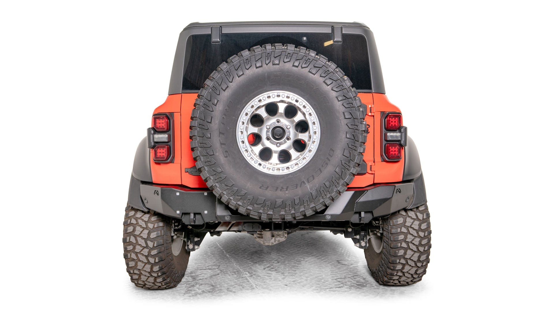 Fab Fours BR22 - Y5751 - 1 Ford Bronco Raptor 2022 - 2024 Premium Rear Bumper - Rugged Truck Gear