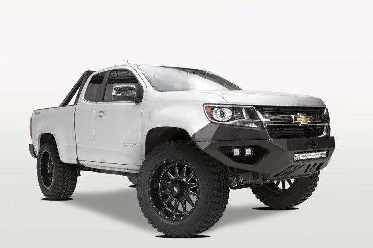 Fab Fours CC15 - D3351 - 1 Chevy Colorado 2015 - 2020 Vengeance Front Bumper No Guard - Rugged Truck Gear