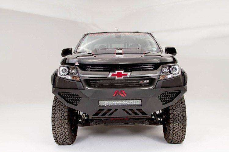 Fab Fours CC15 - D3351 - 1 Chevy Colorado 2015 - 2020 Vengeance Front Bumper No Guard - Rugged Truck Gear