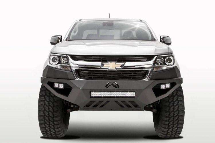 Fab Fours CC15 - D3351 - 1 Chevy Colorado 2015 - 2020 Vengeance Front Bumper No Guard - Rugged Truck Gear
