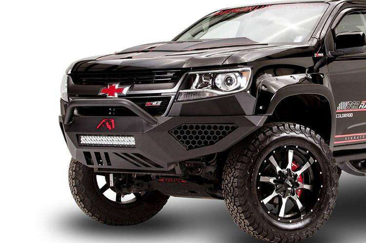 Fab Fours CC15-D3352-1 Chevy Colorado 2015-2020 Vengeance Front Bumper Pre-Runner Guard-BumperStock