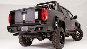 Fab Fours CC15-E3351-1 GMC Canyon 2015-2020 Vengeance Rear Bumper-BumperStock