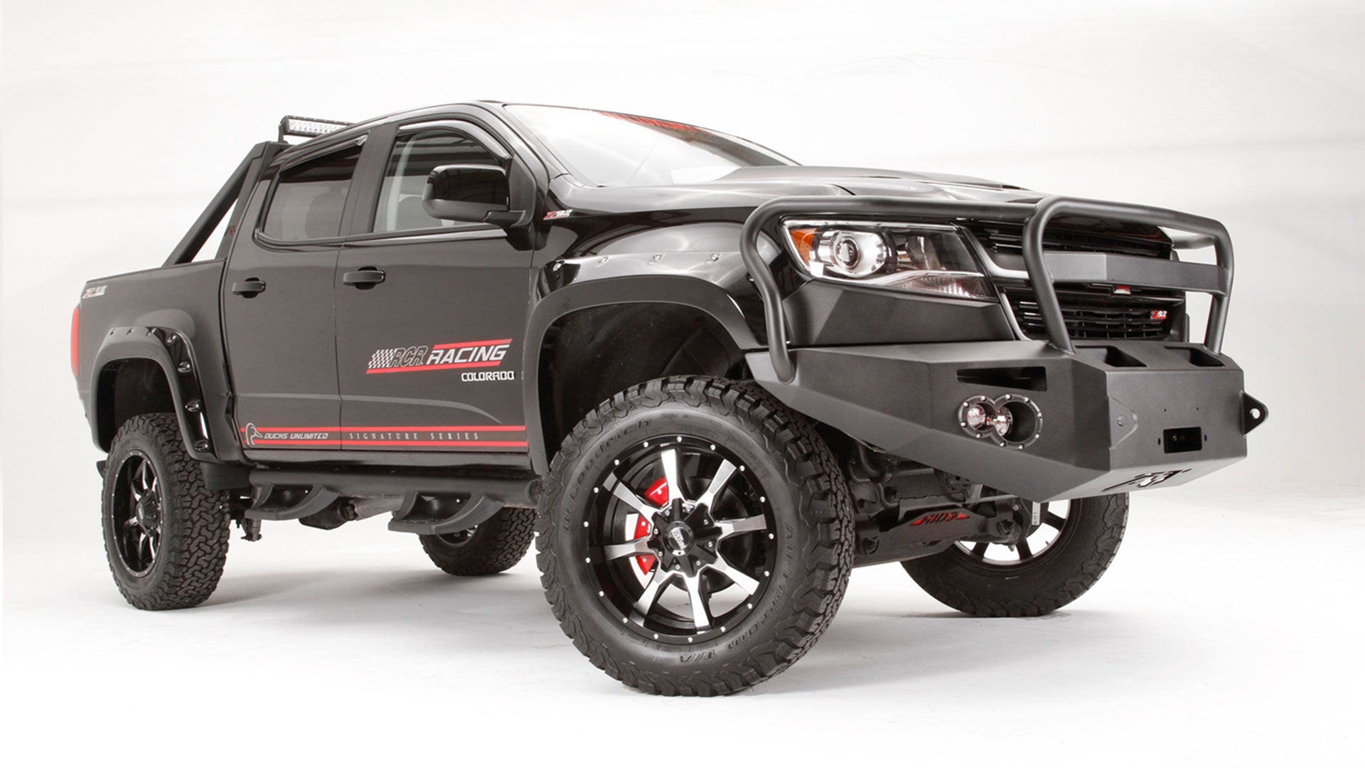 Fab Fours CC15 - H3350 - 1 Chevy Colorado 2015 - 2020 Premium Front Bumper Winch Ready Full Guard - Rugged Truck Gear