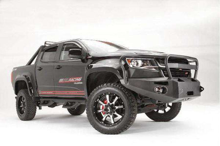 Fab Fours CC15 - H3350 - 1 Chevy Colorado 2015 - 2020 Premium Front Bumper Winch Ready Full Guard - Rugged Truck Gear