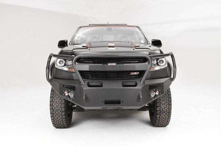 Fab Fours CC15 - H3350 - 1 Chevy Colorado 2015 - 2020 Premium Front Bumper Winch Ready Full Guard - Rugged Truck Gear