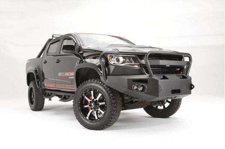 Fab Fours CC15 - H3350 - 1 Chevy Colorado 2015 - 2020 Premium Front Bumper Winch Ready Full Guard - Rugged Truck Gear