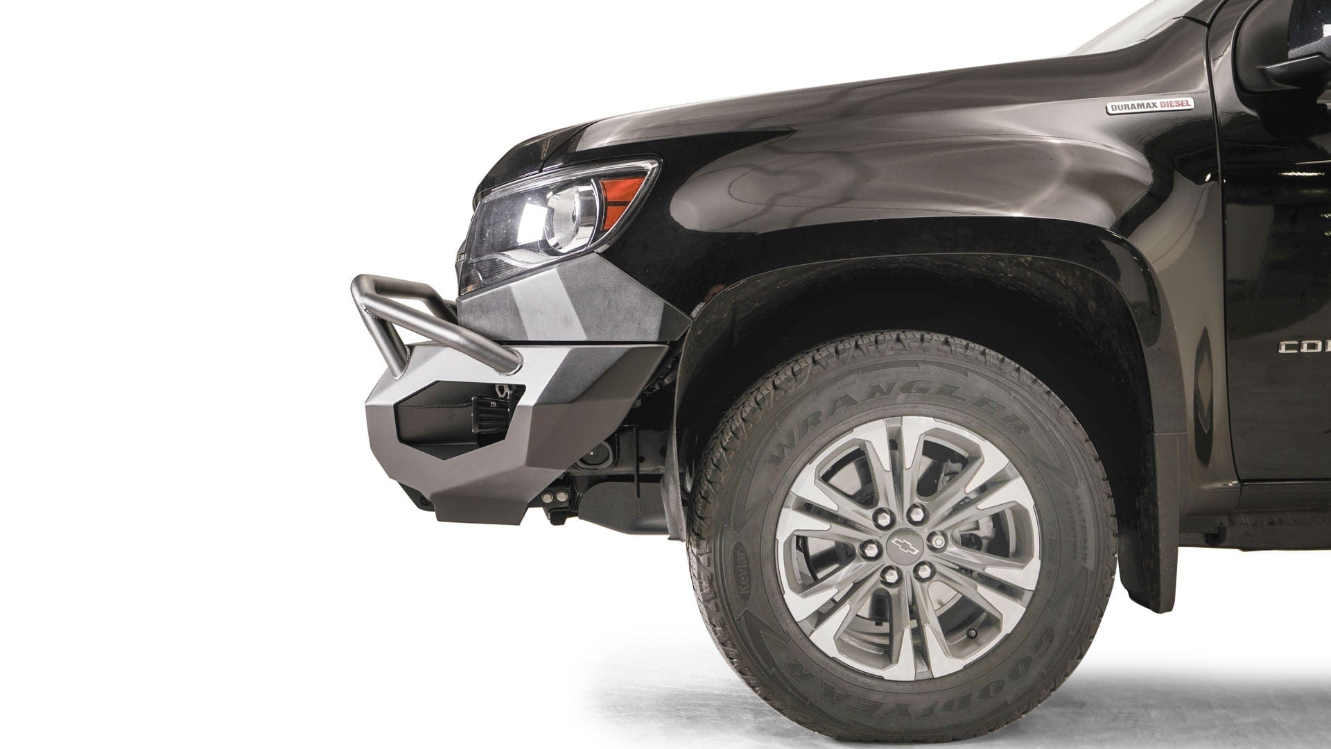 Fab Fours CC21 - X5152 - 1 2021 - 2023 Chevy Colorado Matrix Front Bumper Winch Ready Pre - Runner Guard - Rugged Truck Gear