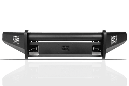 Fab Fours CH05-Q1361-1 2003-2007 Chevy Silverado 2500/3500 HD Black Steel Elite Front Bumper No Guard-BumperStock
