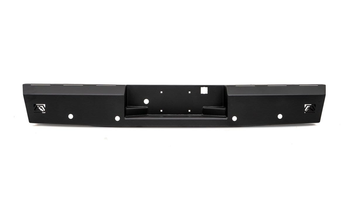 Fab Fours CH05 - RT1250 - 1 GMC Sierra 2500/3500 HD 2003 - 2007 Red Steel Rear Bumper - Rugged Truck Gear