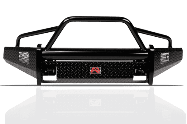 Fab Fours CH05-S1362-1 Chevy Silverado 2500/3500 HD 2003-2007 Black Steel Front Bumper Pre-Runner Guard-BumperStock