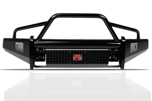 Fab Fours CH05-S1362-1 Chevy Silverado 2500/3500 HD 2003-2007 Black Steel Front Bumper Pre-Runner Guard-BumperStock