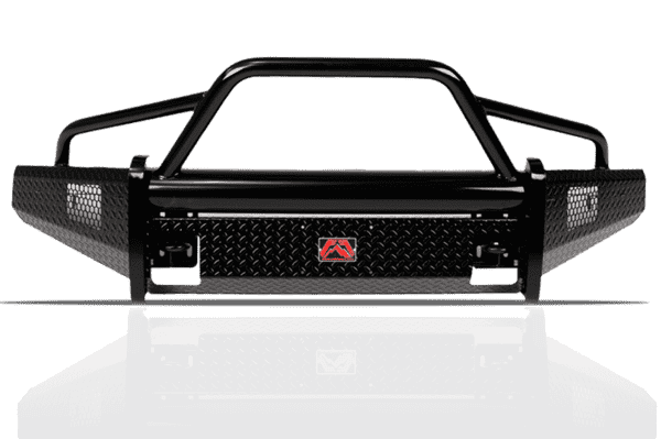 Fab Fours CH05 - S1362 - 1 Chevy Silverado 2500/3500 HD 2003 - 2007 Black Steel Front Bumper Pre - Runner Guard - Rugged Truck Gear