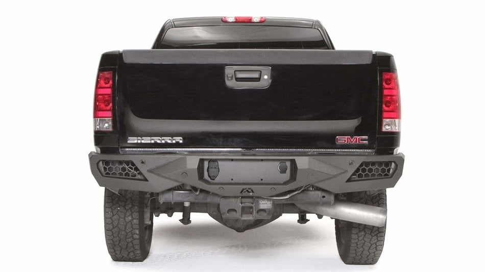 Fab Fours CH11 - E2151 - 1 GMC Sierra 2500/3500 HD 2011 - 2014 Vengeance Rear Bumper - Rugged Truck Gear
