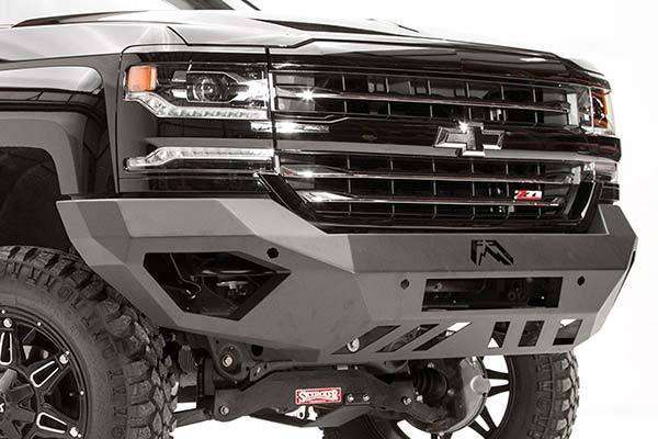 Fab Fours CH11-V2752-1 Chevy Silverado 2500/3500 HD 2011-2014 Vengeance Front Bumper Pre-Runner Guard-BumperStock