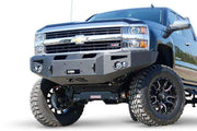 Fab Fours CH14 - A3051 - 1 2015 - 2019 Chevy Silverado 2500/3500 HD Premium Front Winch Bumper No Guard - Rugged Truck Gear
