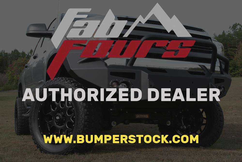Fab Fours CH14 - Q3062 - 1 2015 - 2019 Chevy Silverado 2500/3500 HD Black Steel Elite Front Bumper Pre - Runner Guard - Rugged Truck Gear