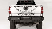 Fab Fours CH14 - W3051 - 1 Chevy Silverado 2500/3500 HD 2015 - 2019 Premium Sensor Rear Bumper - Rugged Truck Gear