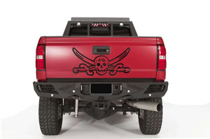 Fab Fours CH15-E3051-1 Chevy Silverado 2500/3500 HD 2015-2019 Vengeance Rear Bumper-BumperStock