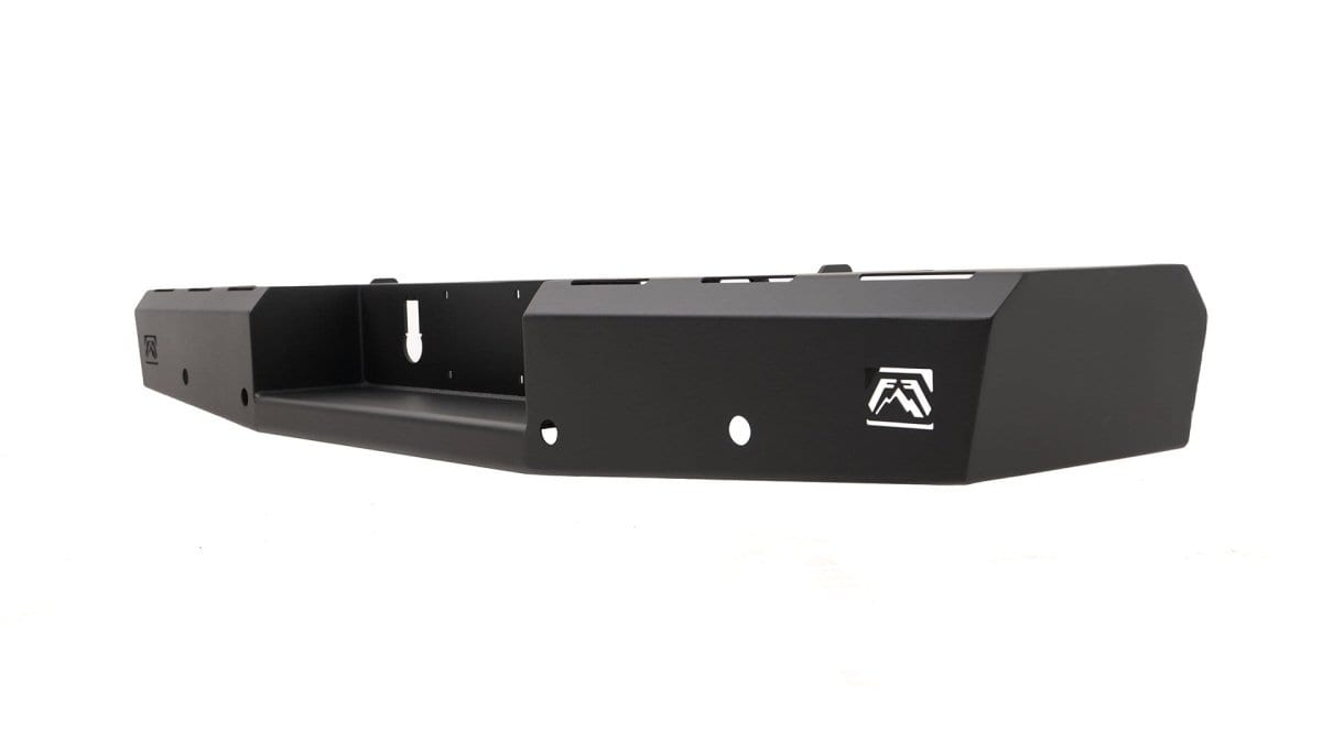 Fab Fours CH15 - RT3050 - 1 Chevy Silverado 2500/3500 HD 2015 - 2019 Red Steel Rear Bumper - Rugged Truck Gear