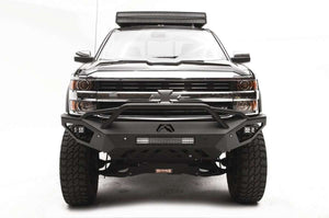 Fab Fours CH15-V3052-1 Chevy Silverado 2500/3500 HD 2015-2019 Vengeance Front Bumper Pre-Runner Guard-BumperStock