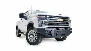 Fab Fours CH20-A4951-1 2020-2021 Chevy Silverado 2500/3500 HD New Premium Front Bumper Winch Ready No Guard-BumperStock