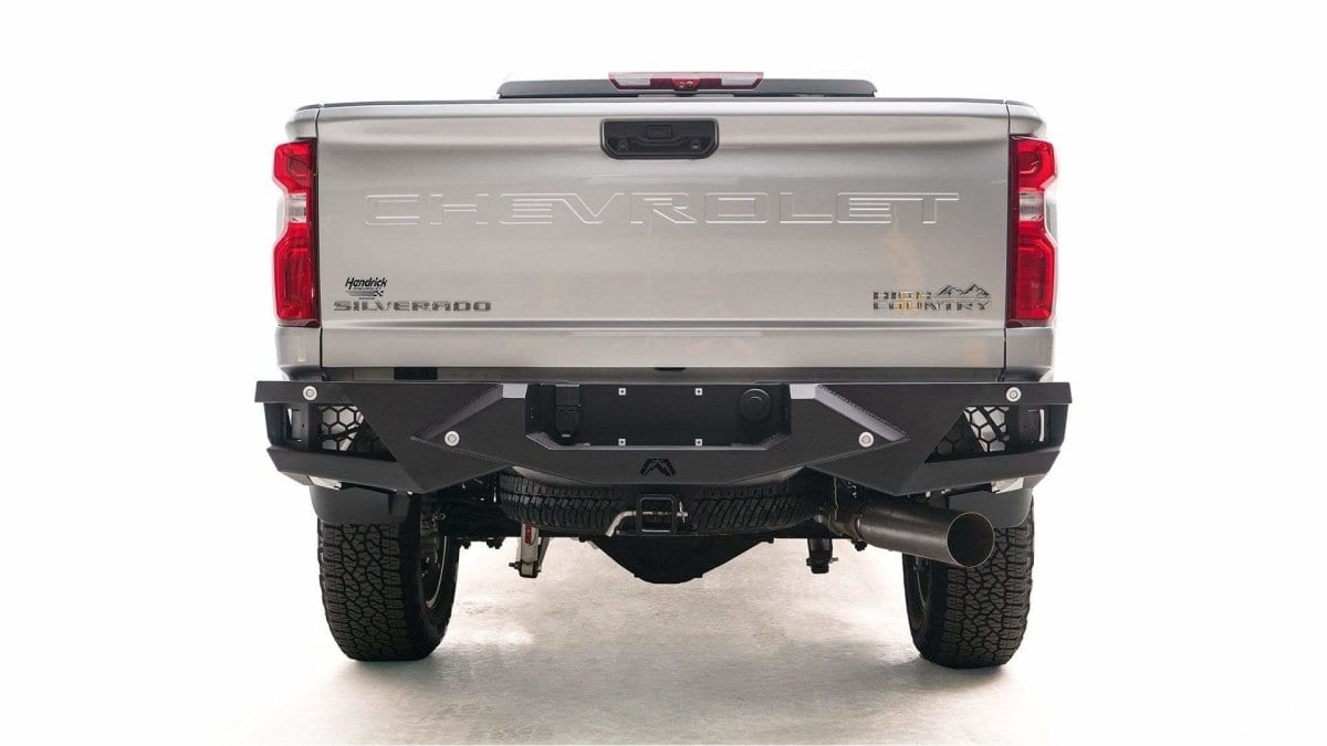 Fab Fours CH20-E4951-1 Chevy Silverado 2500/3500 HD 2020-2021 Vengeance Rear Bumper Sensor/Blind Spot-BumperStock