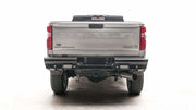 Fab Fours CH20 - T4950 - 1 GMC Sierra 2500/3500 HD 2020 - 2024 Black Steel Rear Bumper - Rugged Truck Gear