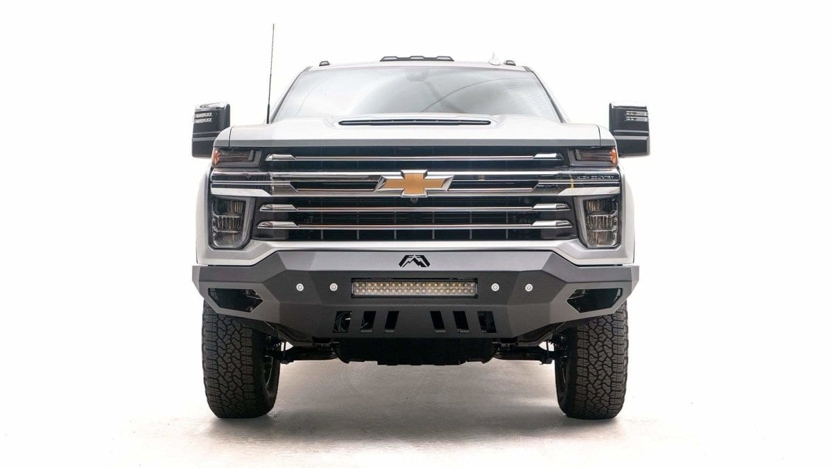 Fab Fours CH20 - V4951 - 1 Chevy Silverado 2500/3500 HD 2020 - 2023 Vengeance Front Bumper No Guard - Rugged Truck Gear