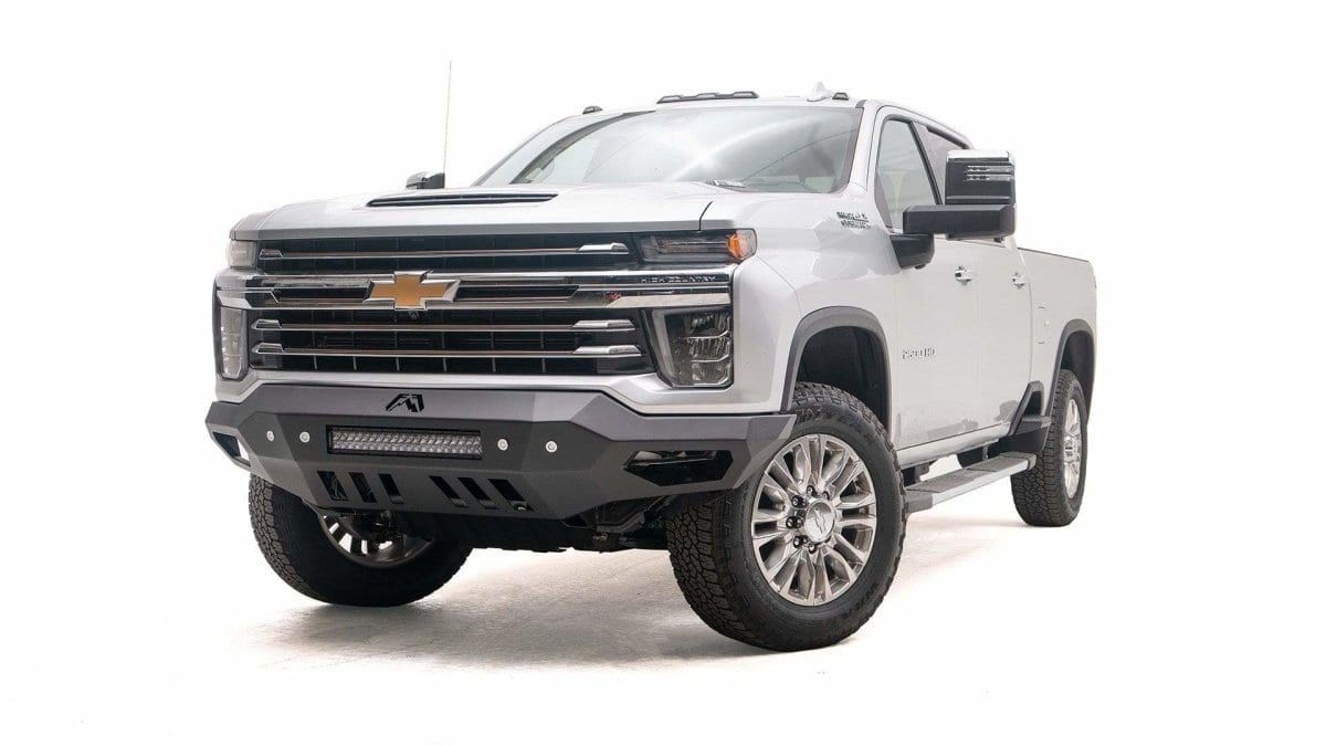 Fab Fours CH20 - V4951 - 1 Chevy Silverado 2500/3500 HD 2020 - 2023 Vengeance Front Bumper No Guard - Rugged Truck Gear