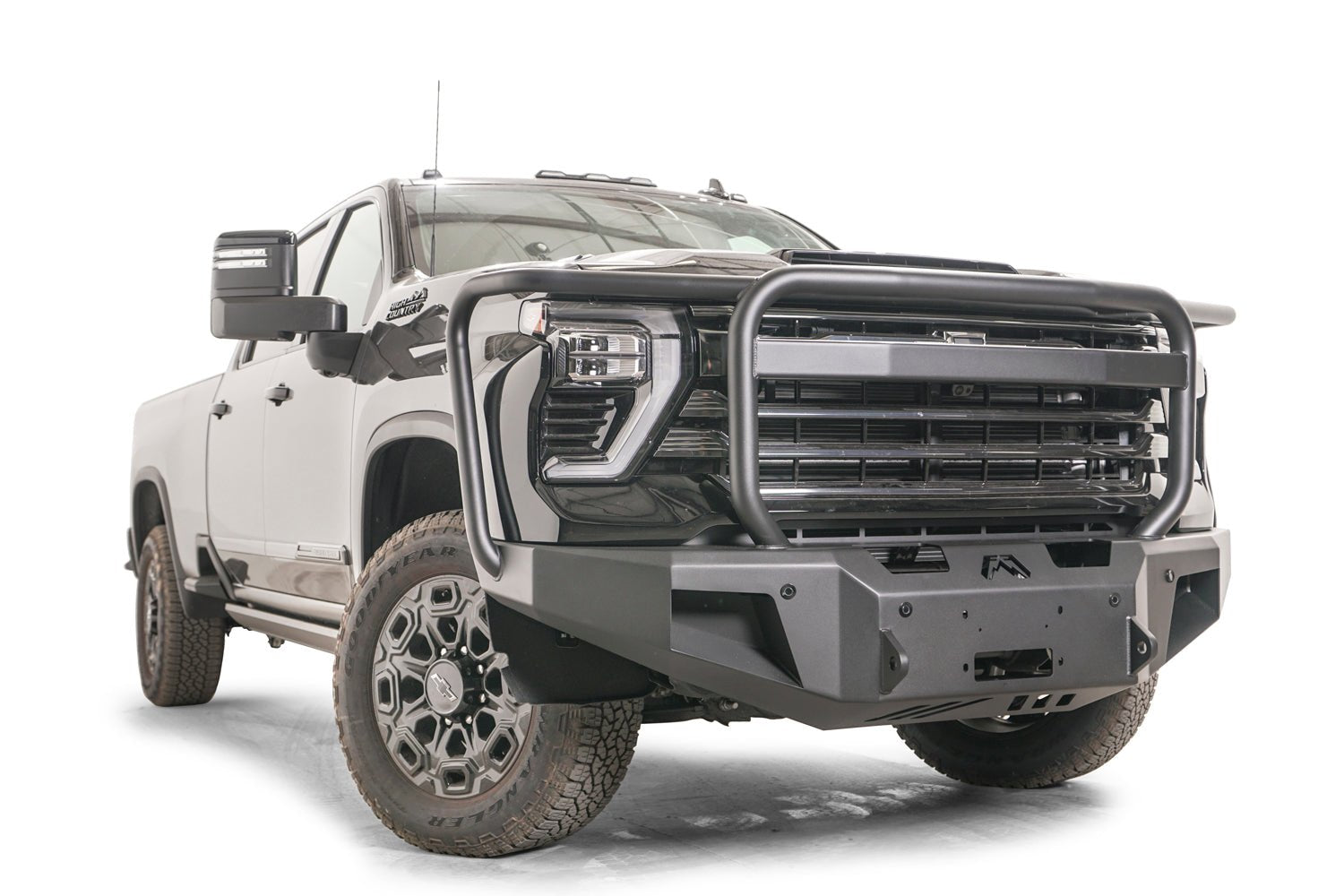 Fab Fours CH24 - A6150 - 1 2024 - 2025 Chevy Silverado 2500/3500 HD New Premium Front Bumper Winch Ready Full Guard - Rugged Truck Gear