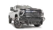 Fab Fours CH24 - S6162 - 1 Chevy Silverado 2500/3500 HD 2024 Black Steel Front Bumper Pre - Runner Guard - Rugged Truck Gear