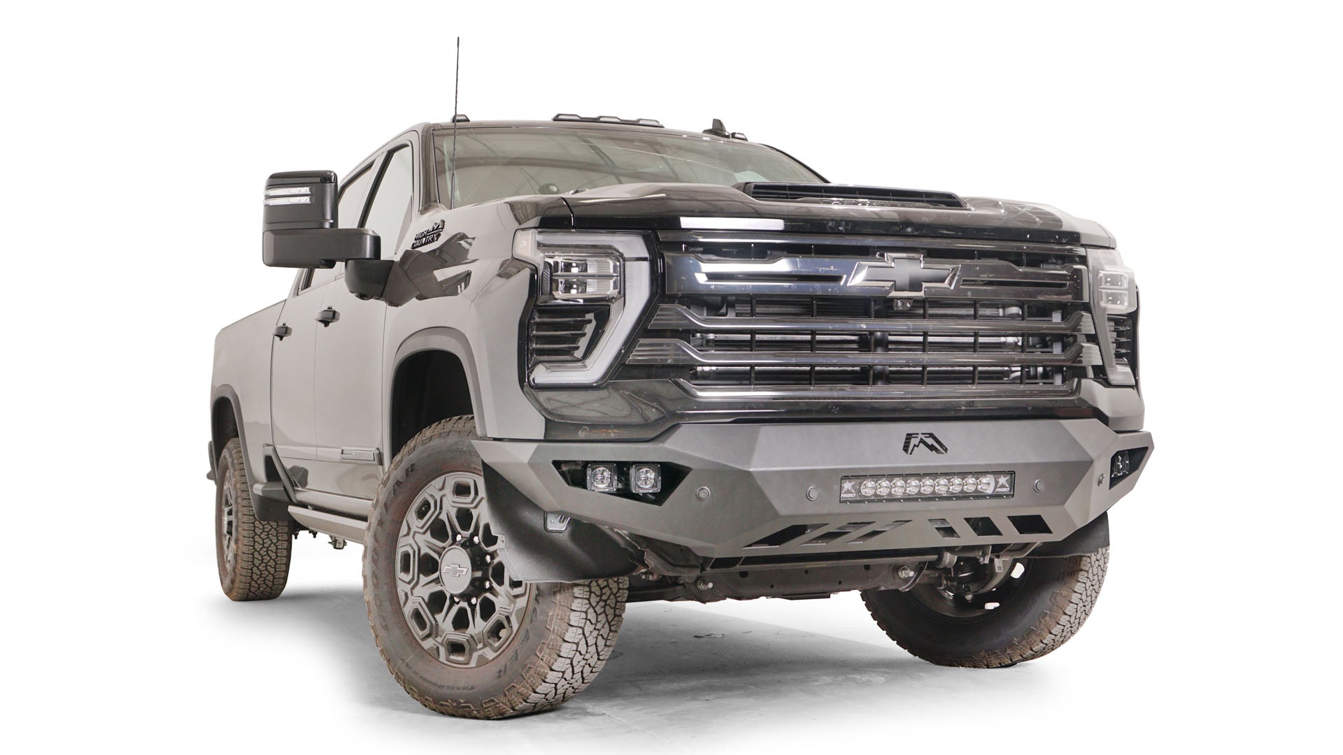 Fab Fours CH24 - V6151 - 1 Chevy Silverado 2500/3500 HD 2024 Vengeance Front Bumper No Guard - Rugged Truck Gear