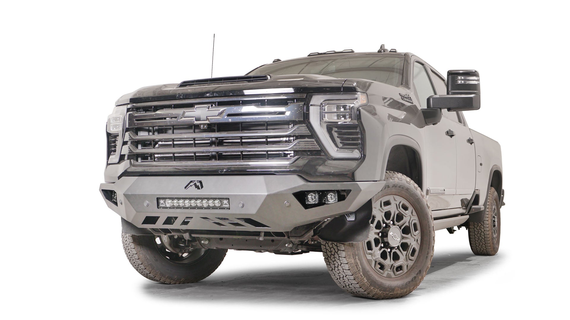 Fab Fours CH24 - V6151 - 1 Chevy Silverado 2500/3500 HD 2024 Vengeance Front Bumper No Guard - Rugged Truck Gear