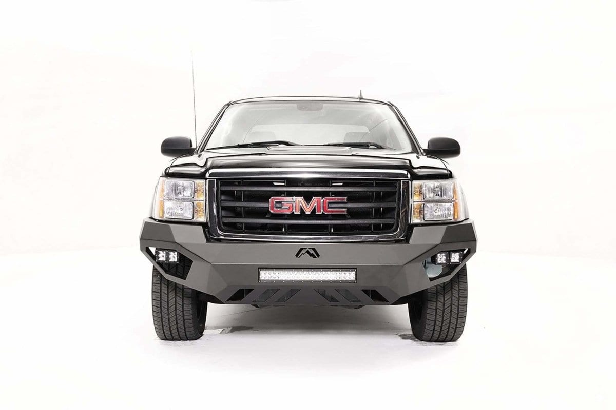 Fab Fours CS07 - D2051 - 1 2007 - 2013 Chevy Silverado 1500 Vengeance Front Bumper No Guard Non - Sensor - Rugged Truck Gear