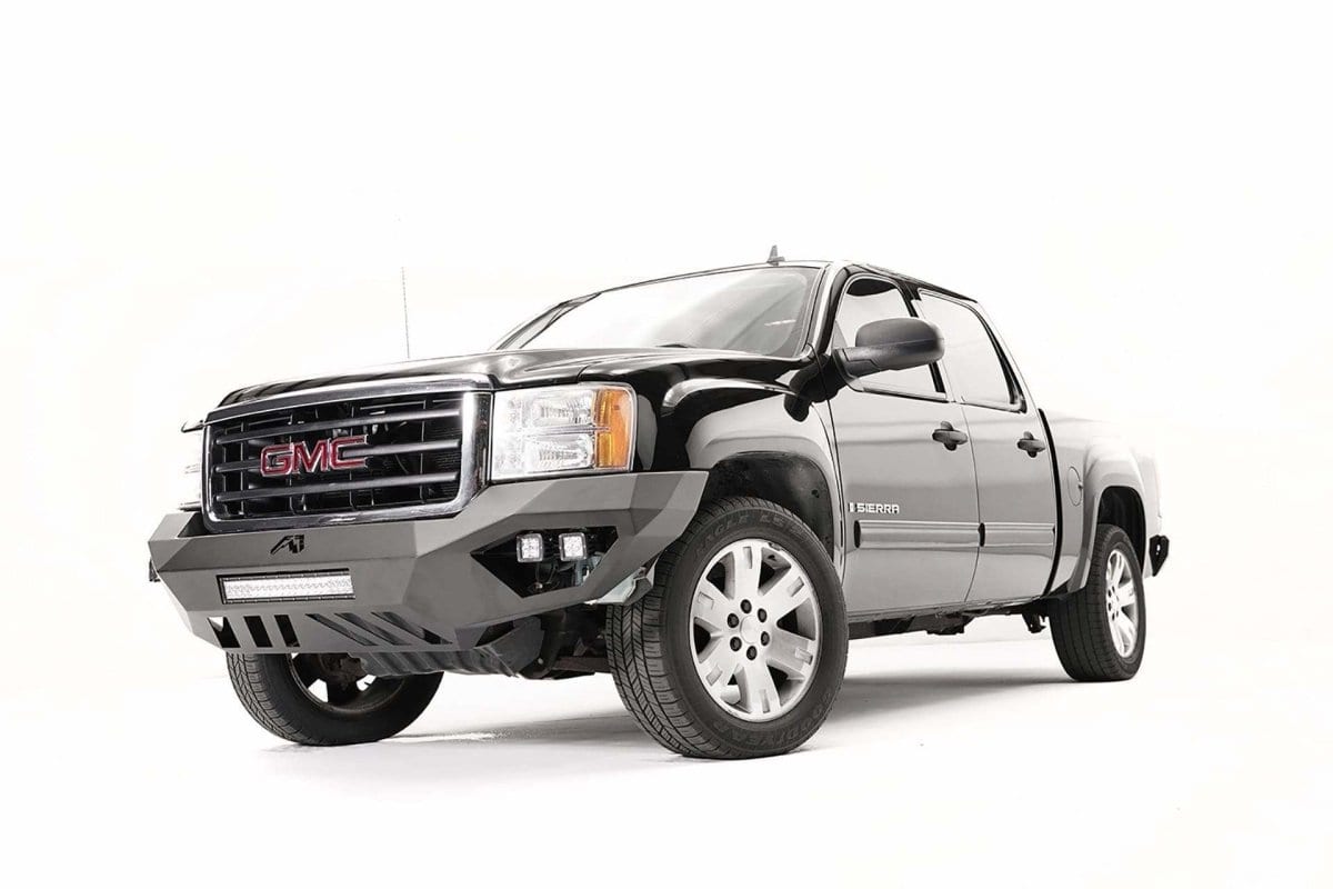 Fab Fours CS07 - D2051 - 1 2007 - 2013 Chevy Silverado 1500 Vengeance Front Bumper No Guard Non - Sensor - Rugged Truck Gear