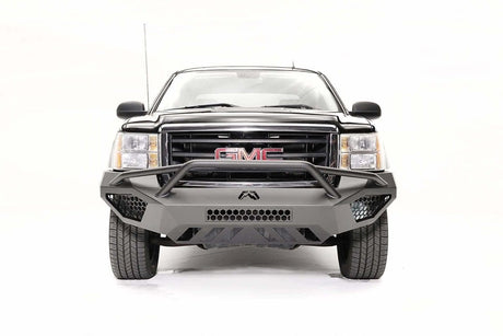 Fab Fours CS07-D2052-1 2007-2013 Chevy Silverado 1500 Vengeance Front Bumper Pre-Runner Guard Non-Sensor-BumperStock