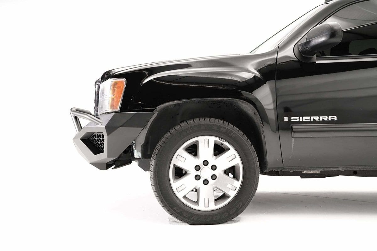 Fab Fours CS07 - D2052 - 1 2007 - 2013 Chevy Silverado 1500 Vengeance Front Bumper Pre - Runner Guard Non - Sensor - Rugged Truck Gear
