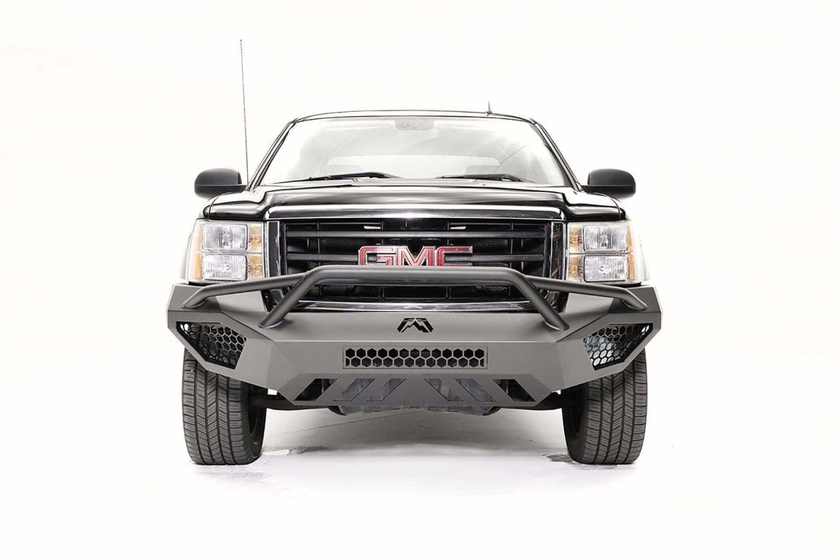 Fab Fours CS07 - D2052 - 1 2007 - 2013 Chevy Silverado 1500 Vengeance Front Bumper Pre - Runner Guard Non - Sensor - Rugged Truck Gear