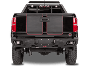 Fab Fours CS07 - E1850 - 1 2007 - 2013 Chevy Silverado 1500 Vengeance Rear Bumper Non - Sensor - Rugged Truck Gear