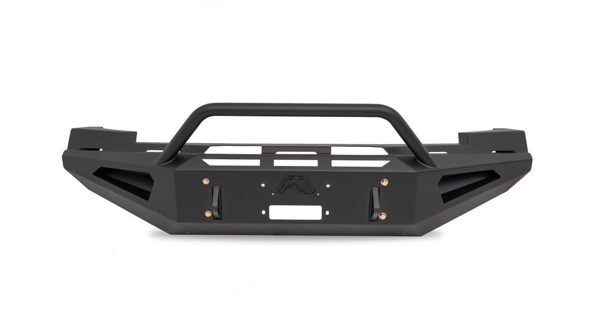 Fab Fours CS07 - RS2062 - 1 Chevy Silverado 1500 2007 - 2013 Red Steel Winch Front Bumper Pre - Runner Guard - Rugged Truck Gear