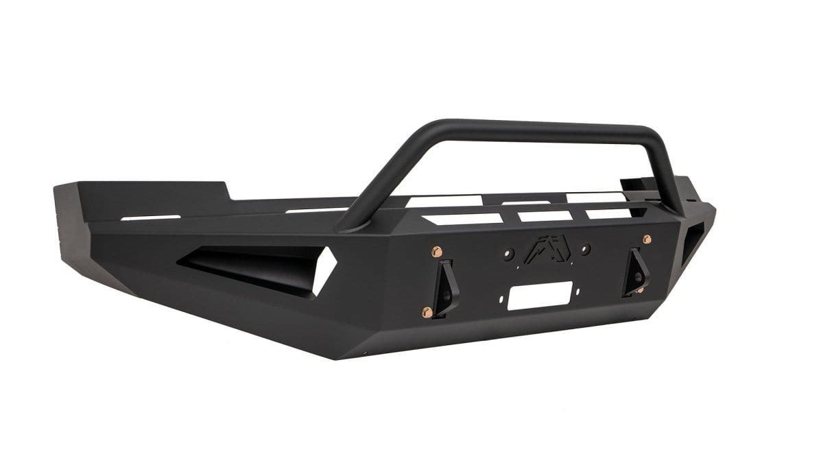 Fab Fours CS07 - RS2062 - 1 Chevy Silverado 1500 2007 - 2013 Red Steel Winch Front Bumper Pre - Runner Guard - Rugged Truck Gear