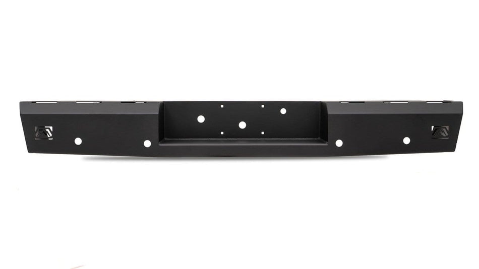 Fab Fours CS07 - RT1850 - 1 GMC Sierra 1500 2007 - 2013 Red Steel Rear Bumper - Rugged Truck Gear